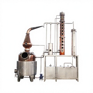 Alambic à vin automatique de petite taille DYE Distillery, machine à distiller l'alcool, alambic en cuivre pour la maison - Product Image 1