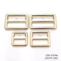 Desain Kawat Bulat Berkualitas Tinggi, Gesper Cincin Persegi 25.4mm, Perlengkapan Logam Seng untuk Tas Tangan, Tas, Kerajinan DIY