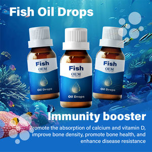 Bien-être <span class=keywords><strong>Best</strong></span> Seller Gouttes d'huile de poisson Omega 3 DHA EPA Nutritionnel Coeur Cerveau Immunité Soins de santé Gouttes d'huile nutritive Suppléments - Product Image 3