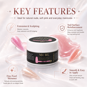 Nuovi Prodotti Primaverili: Gel Costruttore per Unghie di Alta Qualità Milky Way, Gel UV per Estensione Unghie per Saloni di Bellezza - Product Image 3