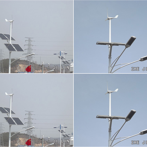 3.5m-13m/s 600W 48V 하이브리드 태양광 및 풍력 발전기, 3/5 블레이드 강화 나일론 섬유, 가정용 3상 AC - Product Image 3