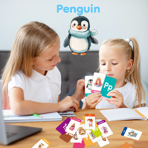 Cartes mémoire éducatives pour la petite enfance (4-6 ans) : Apprenez les lettres et les formes en anglais – Style <span class=keywords><strong>aquarelle</strong></span>, dessin animé - Product Image 4