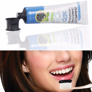 OEM Personnalisable Sans Fluor Ingrédients Naturels Charbon de Bambou Dentifrice Blanchissant Haleine Fraîche - Product Image 3