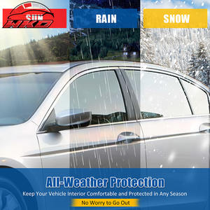 Pare-soleil pour Honda Accord 08-12 berline, déflecteurs de vent et de pluie intégrés - Product Image 6