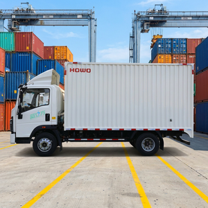 Camion de fret <span class=keywords><strong>électrique</strong></span> SINOTRUK HOWO 4x2 en gros, 6 tonnes, 100 kWh, autonomie 300 km, zéro émission, véhicule de logistique urbaine, directement de l'usine - Product Image 4
