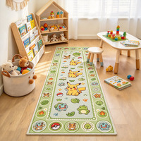 Tapis personnalisés avec impression Pokémon, tapis de couloir, tapis long Pikachu Charizard, chambre d'enfant, chambre à coucher, tapis personnalisé mignon Pokémon