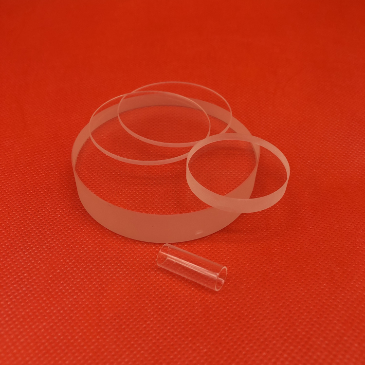 Оптическая прозрачная пластина из кварцевого стекла uv