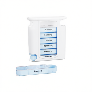 <b>Tablet</b> Box For <b>7</b> Days With Daily Compartments Pill Organizer Weekly Storage - Product Image 2