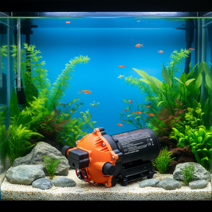 Pompe à eau à diaphragme Vevor 12V 5 GPM 18,93 L/min pour aquarium, modèle D0100HRSJPX - Product Image 2