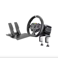 Simulator Balap MOZA R5 Pro Original Set Lengkap 6Nm Direct Drive Base ES Lite TSW Wheel SRP Lite Pedals untuk Windows PC