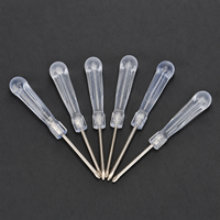 Tournevis de précision à manche transparent 145 mm, magnétique, en acier au carbone 45, outil de réparation manuel pour l'électronique et les cadeaux