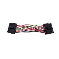 Cable Adaptador Convertidor de Energía de 4 Pines a Doble SATA de 15 Pines para Disco Duro HDD SSD, Cable de Alimentación para PC