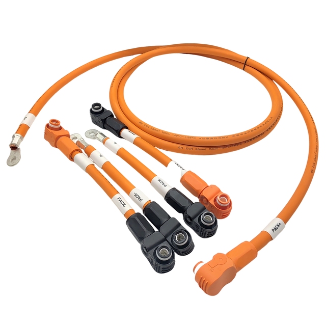 Energy Storage Battery Cable 1500V High-volatge Solar Inverter Cable and EV Battery Charging Cable with 100A 200A Connector