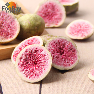 Tranches de figues lyophilisées en marque blanche OEM, emballage personnalisé, collation de fruits croustillants de qualité supérieure, fabrication très demandée, service ODM - Product Image 1