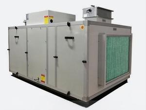 Unidad de Aire Acondicionado para Cuarto Limpio (AHU) Refrigerada por Agua, 100% Aire Fresco, con Motor sin Escobillas, Sistema de Filtración G4 F8 H13 y Filtración HEPA - Product Image 1