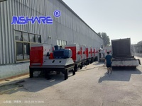 Broyeur à marteaux haute productivité 37 kW avec moteur et engrenages pour le broyage du bois, de la paille et des balles de riz, ligne de production de granulés de biomasse