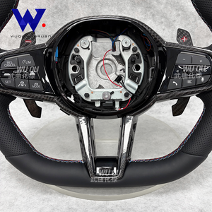 Volant en fibre de carbone pour <span class=keywords><strong>Toyota</strong></span> <span class=keywords><strong>Supra</strong></span> A90 <span class=keywords><strong>Supra</strong></span> GR MK4 MK5 MK6 BMW CS G20 G30 E90 M1 M2 M3 M4 M5 M6 F10 F30 – Fixation sécurisée - Product Image 3