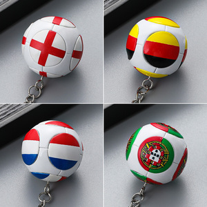 Llavero con Bandera Nacional, Recuerdo, Colgante, Regalo Pequeño <span class=keywords><strong>para</strong></span> Fanáticos del Fútbol, Novedad 2023 - Product Image 3