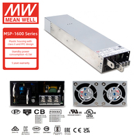 Fuente de Alimentación MEAN WELL MSP-1600 de 1600W con PFC, Voltaje Programable del 15-115%, CANBus Integrado, OVC III, 2xMOPP, Garantía de 5 Años