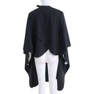 Impermeabile in poliestere Cape Kimono Robe per <span class=keywords><strong>parrucchieri</strong></span> e barbieri Petite Fille Spa grembiule salone barbiere capelli taglio grembiule - Product Image 2