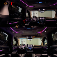Lumière ambiante de voiture pour TOYOTA Alphard Vellfire Lexus LM300 Système d'éclairage LED automatique Éclairage d'ambiance Lampe de décoration de voiture