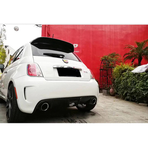 Alerón de Techo de Fibra de Carbono Estilo Carbonado SP para <span class=keywords><strong>Fiat</strong></span> <span class=keywords><strong>Abarth</strong></span> <span class=keywords><strong>500</strong></span> Sports 2010-2015 - Product Image 2