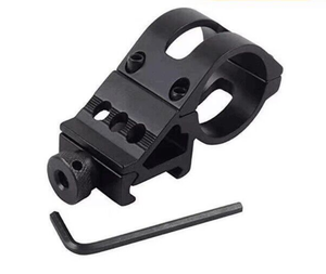 Abrazadera de Tubo de Aluminio Ligera de 75g, Compatible con 25.4mm/30mm, con Perilla de Bloqueo Multirranura Superior y Llave Hexagonal, Kit de Montaje Auxiliar para Exteriores - Product Image 6