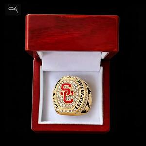 Bague de championnat de rugby universitaire NCAA 2016-2017 de l'Université du <span class=keywords><strong>Southern</strong></span> <span class=keywords><strong>California</strong></span> Trojans, en alliage, tendance - Product Image 3