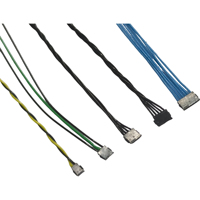 Ensemble de faisceau de câbles sur mesure ultra-mince à pas de 1,0 mm, référence d'origine 212132-0006 avec câble FEP UL10064 28AWG