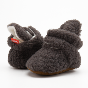 Personalización recién nacido caminar cunas calcetines cálido invierno antideslizante Infantil Niño niñ<span class=keywords><strong>a</strong></span> suela suave cálido polar bebé botines - Product Image 5