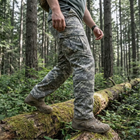 Pantalon de travail et uniforme d'entraînement tactique KSP-ACU-PR léger, imperméable, coupe-vent, camouflage, taille mi-haute, vente en gros