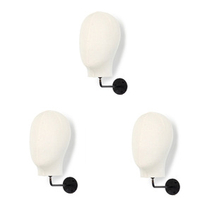 Support mural vertical en plastique pour chapeaux, coiffes et voiles pour femmes - Product Image 3