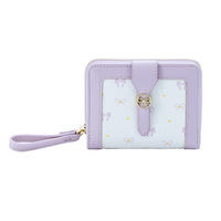 Dompet Koin Mini Wanita Grosir, Dompet Kartu Kancing Resleting Motif Pita, Dompet Genggam Mini Lucu untuk Wanita