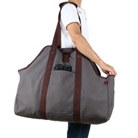 CHANGRONG Sac de transport pour bûches d'extérieur surdimensionné personnalisé, robuste et durable
