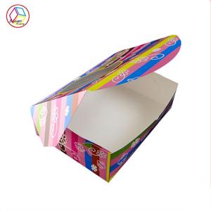 Single Bakery Dessert <strong>Boxes</strong> with Clear Display Window Kraft <strong>Paper</strong> Mini <strong>Cake</strong> Pie Slice Treats for Donut and Food Packaging Wholesale - Product Image 1