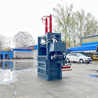 Presse à balles hydraulique verticale automatique pour papier usagé, contrôle PLC, haute sécurité, compacteur de carton industriel