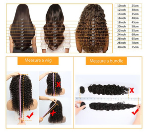 ผมต่อแบบคลิปหนีบ 8A บราซิลเลี่ยนเวอร์จิ้นแฮร์ แบบดัดลอน สีธรรมชาติ เส้นผมถักด้วยเครื่องจักร ความยาว 10-30 นิ้ว - Product Image 6