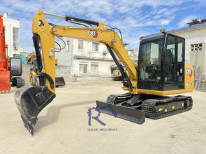 Excavatrice hydraulique Caterpillar 305.5E2 d'origine, modèle 2024, moteur robuste, mini-excavatrice sur chenilles de taille moyenne, d'occasion, excellent état - Product Image 4