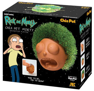 <span class=keywords><strong>Rick</strong></span> <span class=keywords><strong>Morty</strong></span> Fun Grow Chia Pet, Pequeño <span class=keywords><strong>Morty</strong></span> Decorativo, Maceta Bonsái para Interiores/Exteriores, Fácil de Colgar, Aplicación en Centros Comerciales - Product Image 6