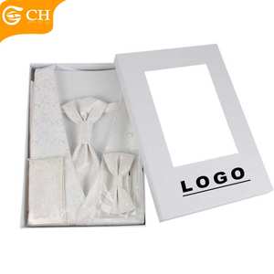 OEM ODM ultimo Set di gilet da <span class=keywords><strong>uomo</strong></span> di design bianco <span class=keywords><strong>con</strong></span> cravatta da <span class=keywords><strong>uomo</strong></span> gilet da sposa Jacquard - Product Image 2