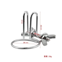 Bouchon de pénis en acier inoxydable Sex Toy masculin Dilatateur urétral Jeu de couple pour BDSM