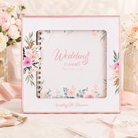 Carnet de budget de mariée OEM/ODM, carnet de notes, livre d'or de mariage, planificateur de mariage pour un mariage heureux