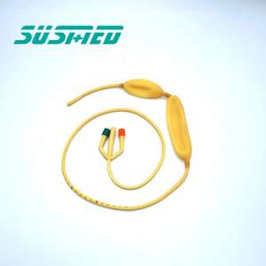 Kateter Foley Lateks Balon Ganda 3-Arah dengan Lapisan Silikon untuk Tabung Lambung Medis - Product Image 6