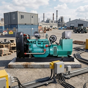 Generador Diésel Monofásico WEICHAI <span class=keywords><strong>de</strong></span> 100KW 125KVA, 50HZ, Certificado Euro 3, Resistente a Altas Temperaturas, para Parque Logístico Jordan - Product Image 1