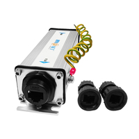 IPX201HV Outdoor 10/100/1000 Mbps Half/full Duplex Extender étend la portée de PoE et Ethernet de 100 mètres supplémentaires