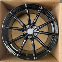 Jantes de voiture en aluminium 5 trous 5x120 PCD 17-19 pouces Hyper Black/Silver Casting Wheel Hub pour BMW M3 M4 F80 New 30mm ET Car Wheels