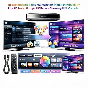 Décodeur <span class=keywords><strong>IPTV</strong></span> professionnel, compatible avec le streaming multimédia OTT 4K ultra-clair, adapté à l'Europe du Nord - Product Image 2