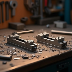 Modular Bench Vise With Smooth Rhomboidal Jaws Self Centering Design For Precision Workholding - Product Image 3
