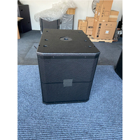 Caisson de basses actif professionnel audio-vidéo de 15 pouces avec caisson de basses passif et amplificateur de haut-parleurs en ligne professionnelle