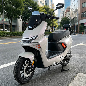 รถมอเตอร์ไซค์ CKD SKD ขนาด 12 นิ้ว รุ่น City Moped 1100/1300W ความเร็ว 60 กม./ชม. สำหรับผู้ใหญ่ ซื้อในจีน - Product Image 1